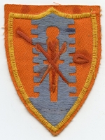 Nice Late 60's US Army 4th Cavalry Regiment Pocket Patch Hand & Machine Embroidered in Vietnam