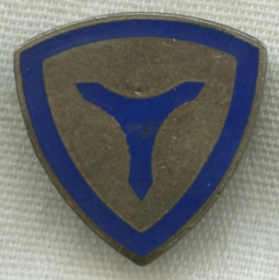 Late WWII US Army 3rd Service Command Patch-Type DI