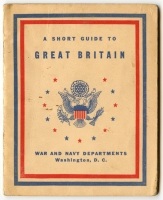 1944 United States Army & USN "A Short Guide to Great Britain" Well Used