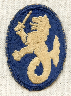 WWII US Army Philippine Department Shoulder Patch