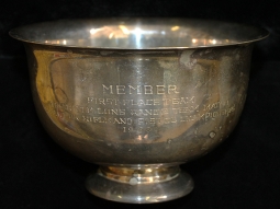1960 Trophy Cup for 1st Place Team US Army Europe Long Range Rifle Team Match