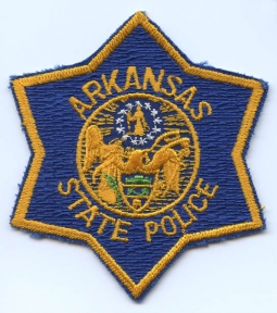 1970s Arkansas State Police Patch