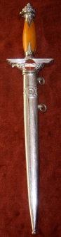 Extremely Rare Austrian Bundestaat Model 1935 Air Defense Officer Dagger Composite Handle