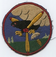 Rare Ca. 1943 Aussie-made USAAF 89th Bomb Squadron 3rd Bomb Group 5th Air Force Jacket Patch