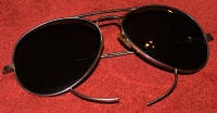 WWII Aviator Sunglasses Private Purchase by Pur - O - Ray with 12K Gold Fill