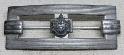 Scarce 1930's - 40's Alpha Zeta Poeta Fraternity Brother Sweet Heart Pin in Sterling Silver