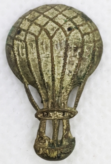 Unusual Early Balloon Insignia with MONTGOLFIER on the Badge