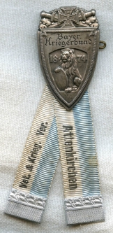 Imperial Bavarian Veterans Ribbon from Attenkirchen