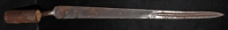 Model 1795 or Earlier US Militia Bayonet Marked 'M' Found in a Barn in Maine