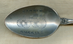 Circa 1900 Banner Buggies Advertising Spoon by Wm. Rogers