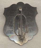 WWII City of Boston Police Department Air Raid Warden Badge #2407