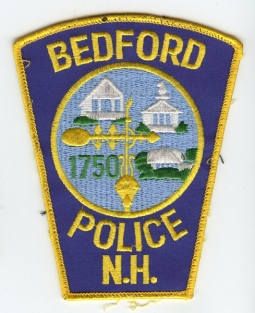 Circa 1970s Bedford, New Hampshire Police Dpartment Patch