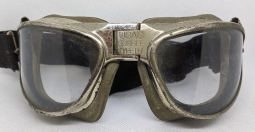 Scarce 1930s US Air Corps Type B-7 Aviator's Goggles with Original Cushion