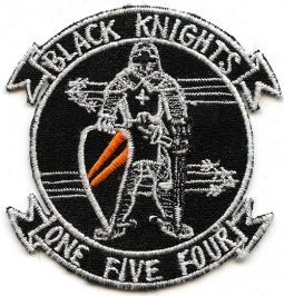Ca. 1970 USN VF-154 Small Size Japanese-Made Squadron Patch