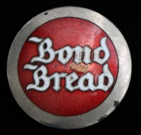 1930's Old Bond Bread Delivery Man Hat Badge