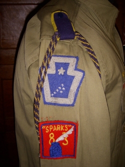 Great WWII Boy Scouts of America (BSA) Official Uniform Shirt with All Kinds of Insignia!