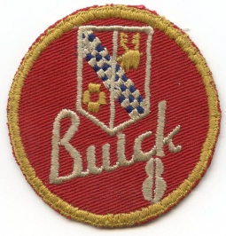 1940's Buick 8 Employee Patch