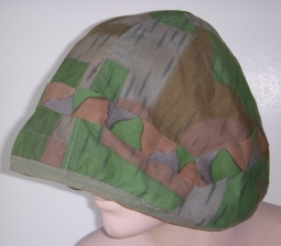 Minty WWII Swiss Army Camouflage Helmet Cover in 2-Sided Cloth (Summer / Autumn)