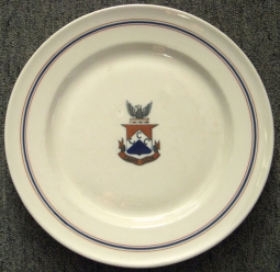 1930s Capital City Club (Atlanta, Georgia) Dinner Plate by Scammell China