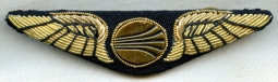 Circa 1972-1975 Continental Air Services Inc. (CASI) Bullion 1st Officer Wing