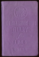 1944 US Army War Area Service Corps (China) Diary of Capt. Albert W. Bloom, Maj., Field Arty