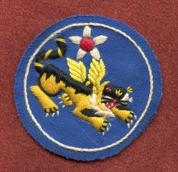 Great, Early WWII USAAF CATF China Air Task Force 14th AF Personal Shoulder Patch.