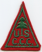 Early-Mid 1930's Civilian Conservation Corps Shoulder or Pocket Patch Variant