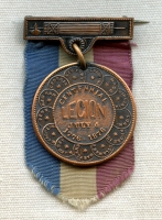 Early (1870s!) Centennial Legion of Historic Military Commands Member Medal or Badge