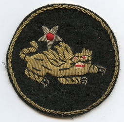 Minty Early WWII CATF China Air Task Force Later 14th Air Force Bullion Chinese Made Shoulder Patch