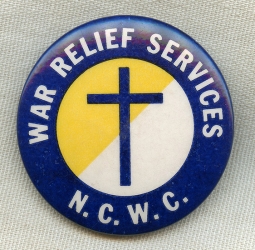 WWII Christian War Council Badge