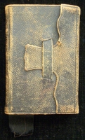 Civil War 1861 Pocket Bible Stenciled to James L Hardy NH 8th Infantry