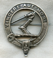 Scarce Ca. 1900 Scottish Clan MacNeil of Colonsay Badge