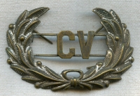 Rare Circa 1910s Confederate Veterans Hat Badge <p> NO LONGER AVAILABLE