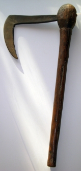 Very Nice Early 20th Century Congolese Battle Axe