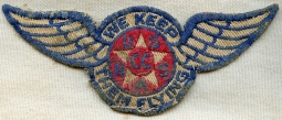 WWII US Naval Air Station Corpus Christi Jacket Patch