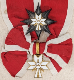 RARE WWII Croatian Grand Cross Set of the Order of King Zvonimir w/Swords