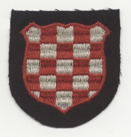 Unused SS Croatian Volunteer Sleeve Shield