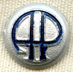 Circa 1942 - 45 Croatian Ustasha Officer Cap Badge
