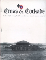Spring 1962 "Cross & Cockade" Journal Vol. 3 No. 1 Society of WWI Aero Historians (1965 Reprint)