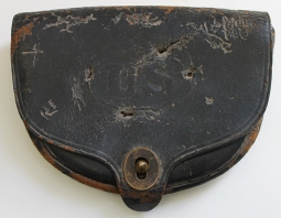 Rare But Rough: M1874 Indian Wars Dyer Cartridge Pouch for .45/70 Carbines & Rifles