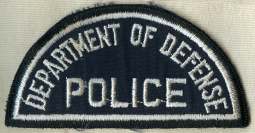 1970's Department of Defense Police Shoulder Patch