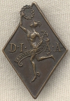 BEING RESEARCHED - Unknown D.I.A.A. Pin with Winged Mercury -NOT FOR SALE UNTIL IDENTIFIED