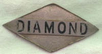 1930's Diamond Truck Lines Driver's Cap Badge