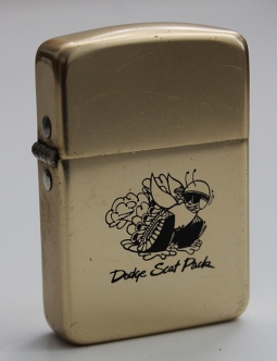 Great Circa 1970 Dodge Scat Pack Promotional Muscle Car Lighter by Park