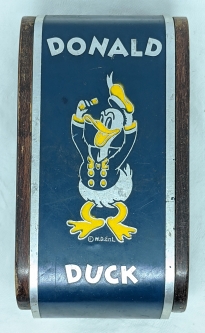 Cool Vintage 1930's Donald Duck Hair Brush with Walt Disney Enterprise Mark