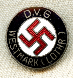 Beautiful 1930's Nazi Party Pin for the Westmark Region