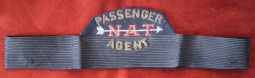 Early 1930s National Air Transport (NAT) Agent Hat Badge