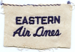 Early 1940's Eastern Air Lines Uniform Patch