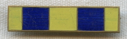 Early Spanish Campaign Ribbon Bar in Enameled Brass