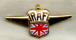Early WWII British-American Ambulance Corps Donation Pin